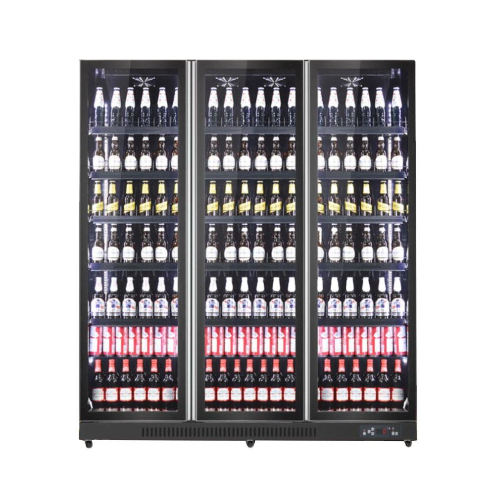 Commercial Restaurant Upright Wine Cellar 320 bottles Display Wine Cooler