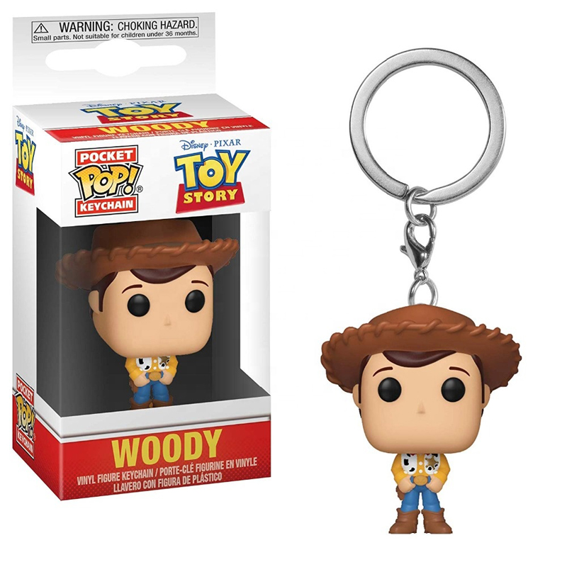 Экшн-фигурка Funko Pop История игрушек, Вуди зумлайт, форки, инопланетянин, собака, брелок, игрушки 4 см