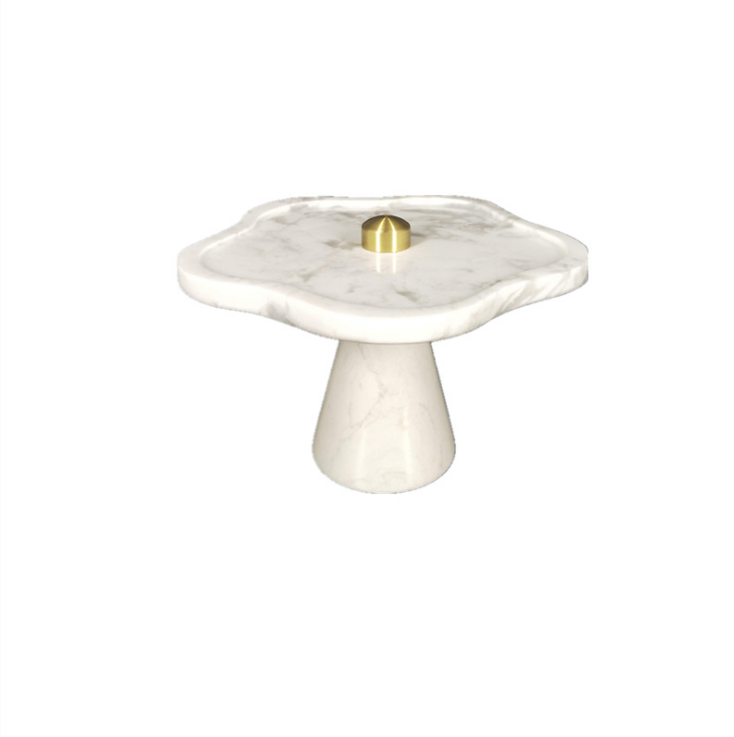 European modern marble tray Nordic storage tray table tray hotel villa living room model room decoration