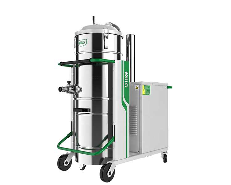 Zone 22 ATEX Certified Explosion Proof Industrial Vacuum Cleaner for Flour Lithium Battery Manufacturing