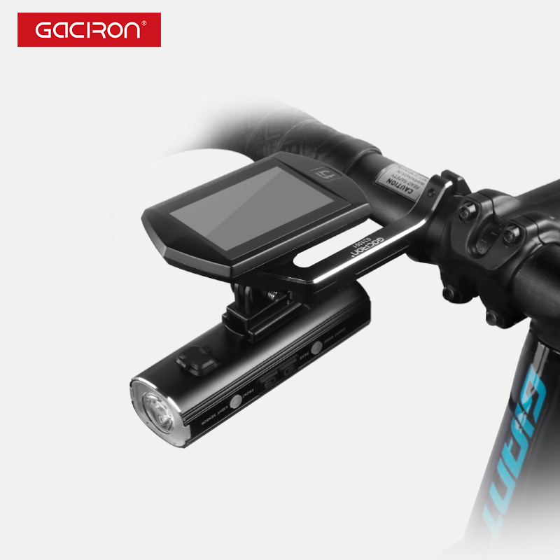 Gaciron из алюминиевого сплава для GroPro камера для велосипеда расширитель Крепление MTB дорожный велосипед кронштейн держатель велосипедный держатель для компьютера
