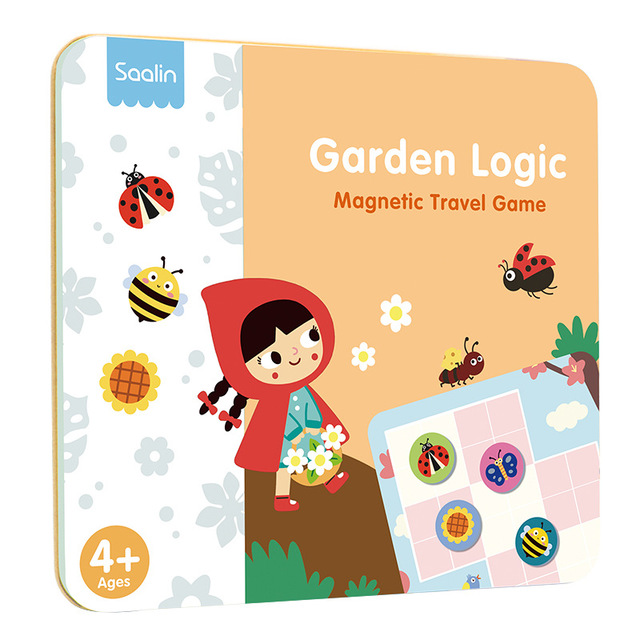 Conjoined iron box sudoku logic game of garden,childhood desktop education game