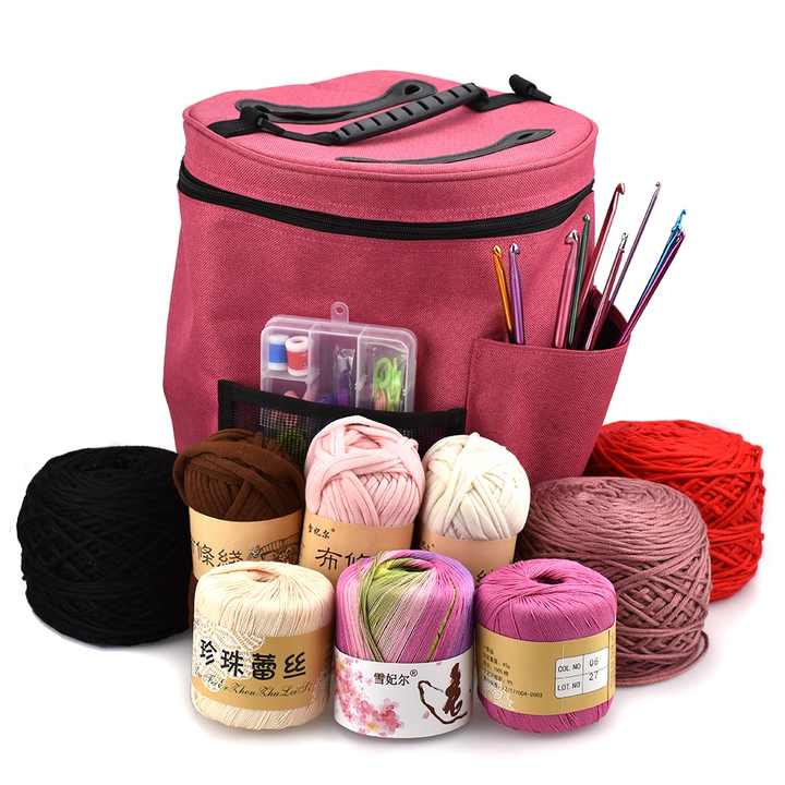 Factory Wholesale knitting organizer sewing tools accessories manufacturer wholesale price sewing storage equipment bag
