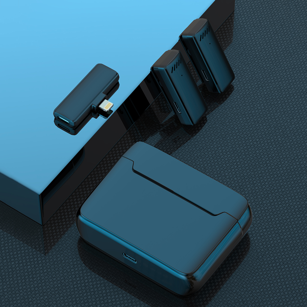 Slamoe S10 мини записывающий Профессиональный Usb-микрофон студийные беспроводные микрофоны для универсальных смартфонов