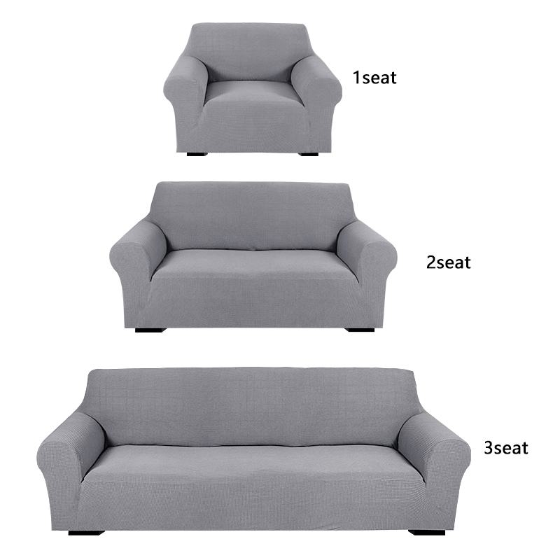 Amazon top seller design couch covers slipcover 1/2/3/4 seater plain waterproof sofa cover for dining room