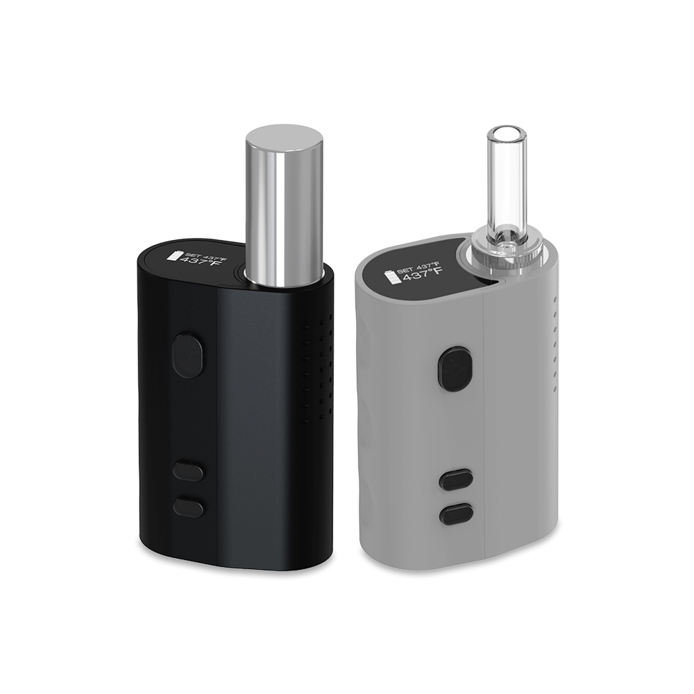 2021 high quality box mod smoking dried herbs kit fast-heat up herbal vaporizer