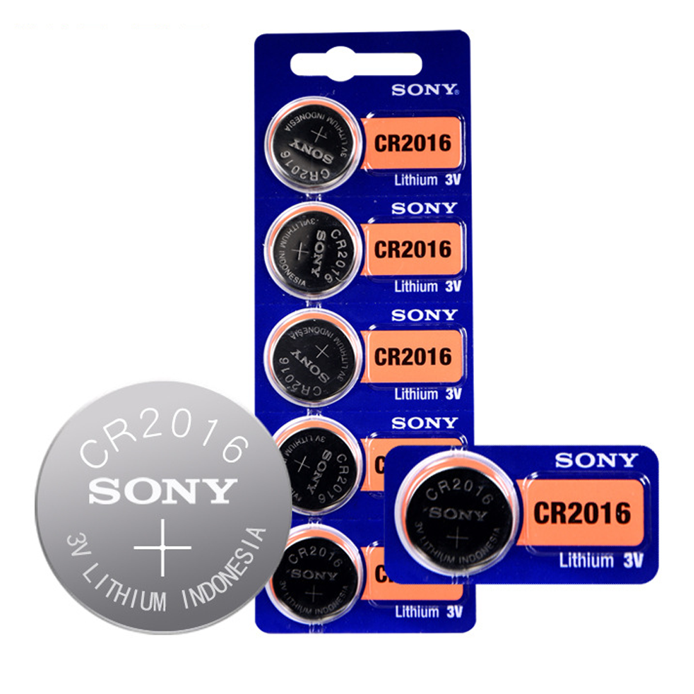 10 шт./лот Sony CR2016 CR 2016 DL2016 LM2016 BR2016 ECR2016 3V литиевая батарея для часов калькулятор пульт дистанционного управления