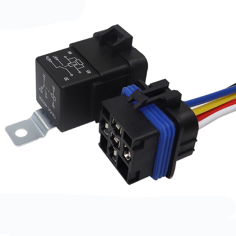 12V-14V,40A,4Pin-5Pin водонепроницаемый авто реле автомеханический переключатель, водонепроницаемый автомеханический переключатель