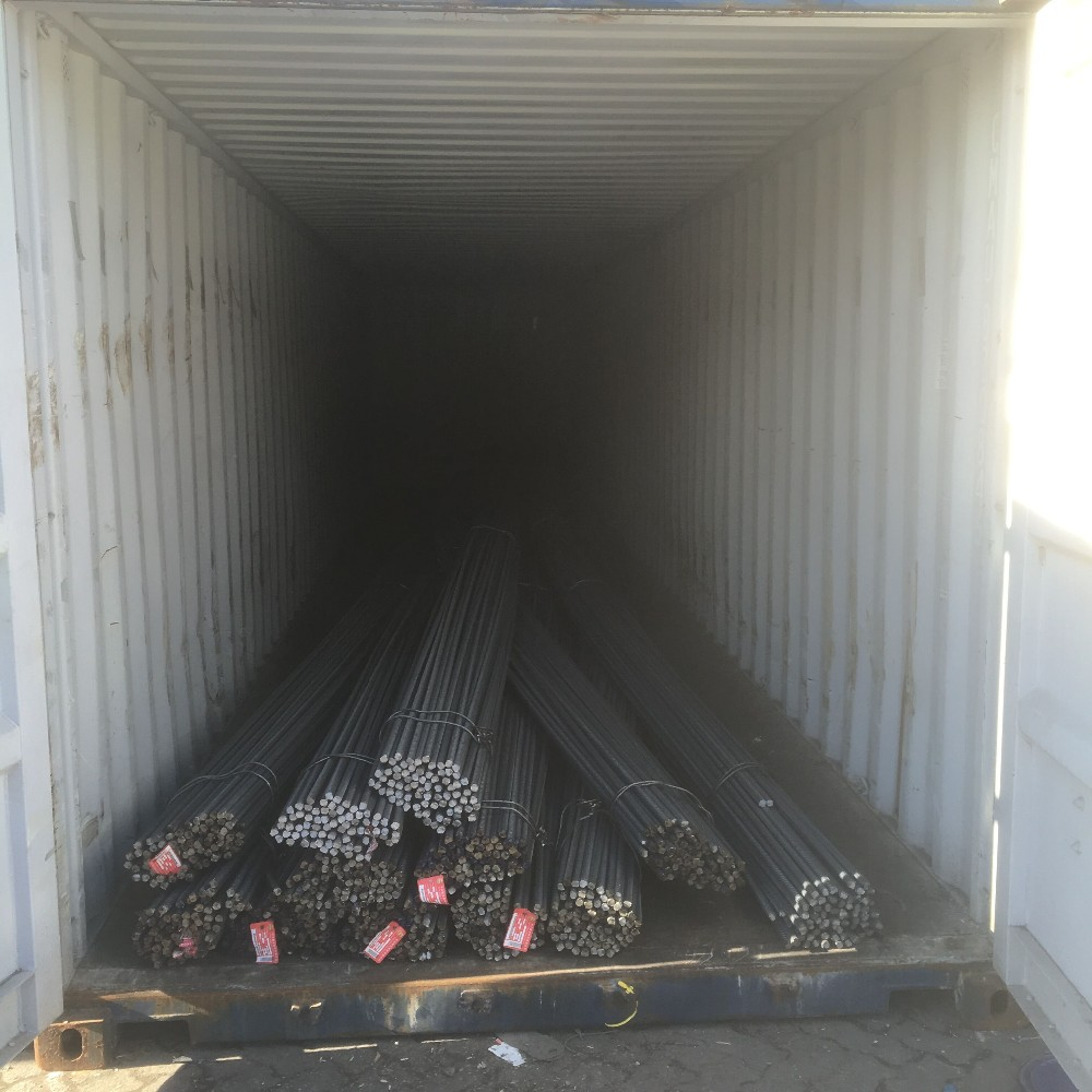 Iron Rebar / Deformed Steel Bar With ASTM A615 Grade 60 For Engineering Construction