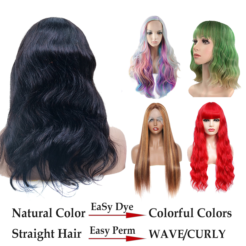 Wholesale Remy Human Hair Wigs Brazilian Virgin Transparent Lace Front Wig HD Full Lace Frontal Human Hair Wigs