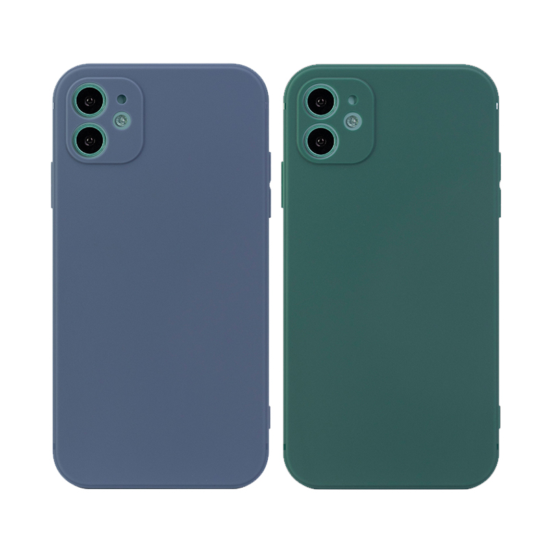 Ультра тонкий жидкий силиконовый чехол для мобильного телефона для iPhone 12 Pro Max Мини 11 X Coque Fundas Para сотовый телефон Capa