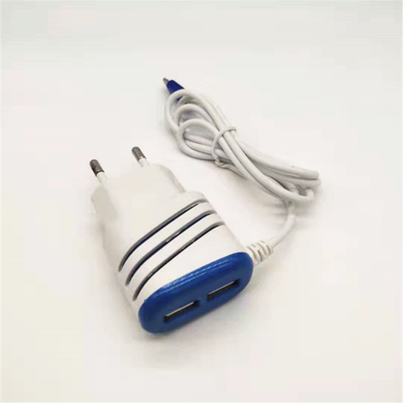 5 В, 2,1 А, Портативное зарядное usb-устройство, usb-кабель для быстрой зарядки, адаптер питания настенного типа