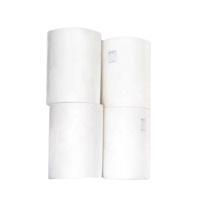 Wholesale Virgin Bamboo Wood Pulp Jumbo Roll Toilet Tissue Napkin Soft Raw Material Mother Roll