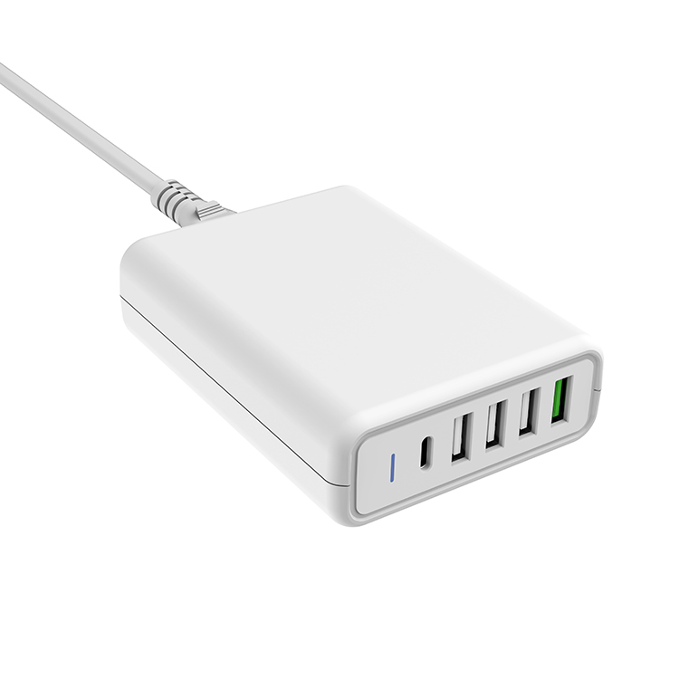 5 портов 5u05T Настольный usbc Тип PD 45 Вт 60 Вт KC быстрое 30 usbзарядное устройство для ПК macbook pro