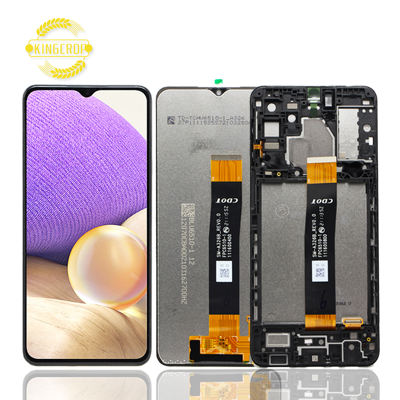 Новый оригинальный ЖК-дисплей для телефона Samsung Galaxy A32 5G, сменный сенсорный дигитайзер в сборе, для Samsung galaxy A32 A326, ЖК-дисплей с рамкой