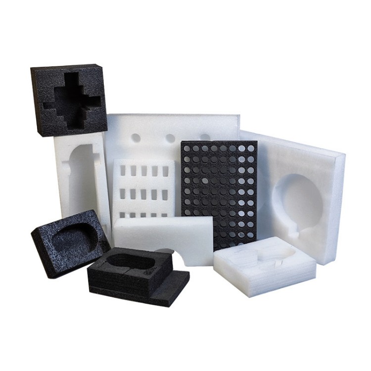 Custom Design Colorful Packing Foam Corner Shape Polyethylene EPE Foam Insert Die Cut Eva Box Foam Packaging