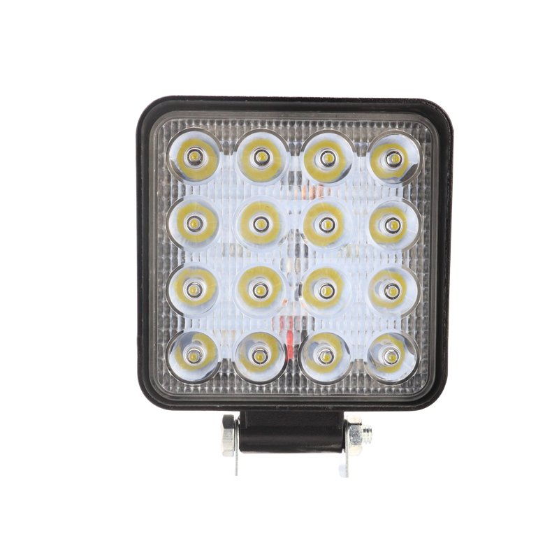 Мощная вращающаяся система autolightingsystem, 48 Вт, светодиодная Автомобильная противотуманная фара, квадратная автомобильная светодиодная Рабочая фара, грузовой прицеп