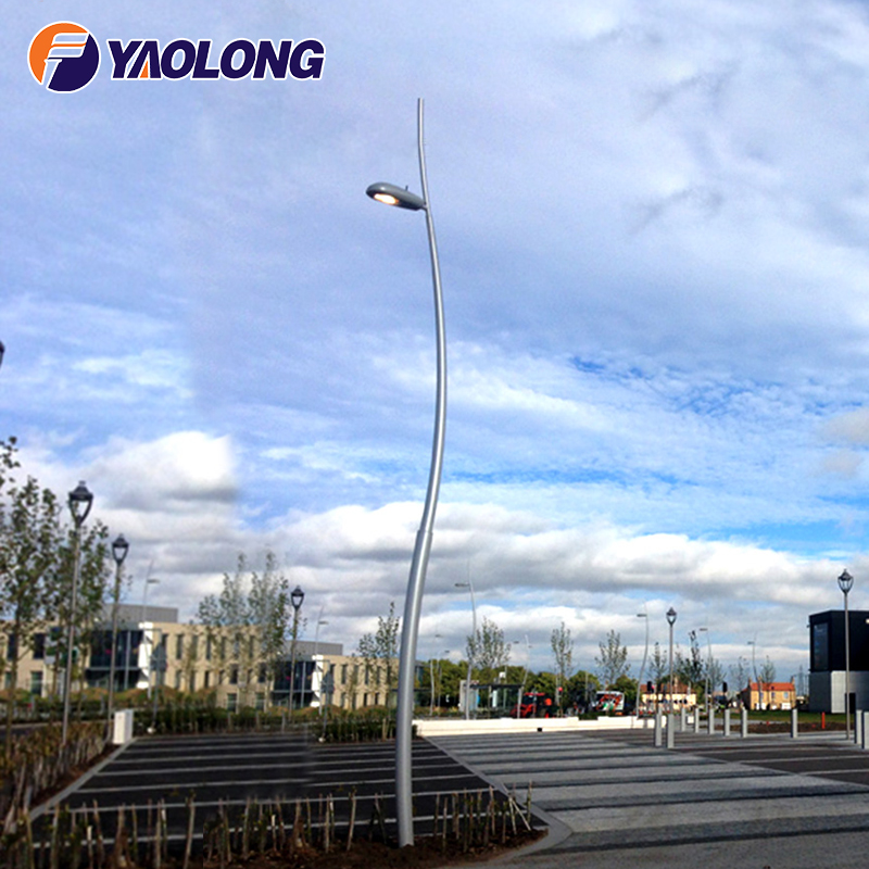 Yaolong 20 футов 30 футов, стойка из нержавеющей стали для парковочных огней, оцинкованная сталь, уличный фонарь