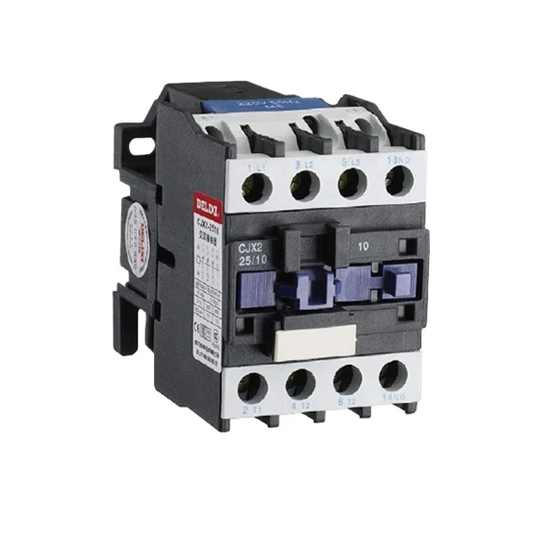 2021 Cjx2s Contactor 3 pole CJX2 4 pole Single Phase Contactor 220V-660V Magnetic Contactor AC