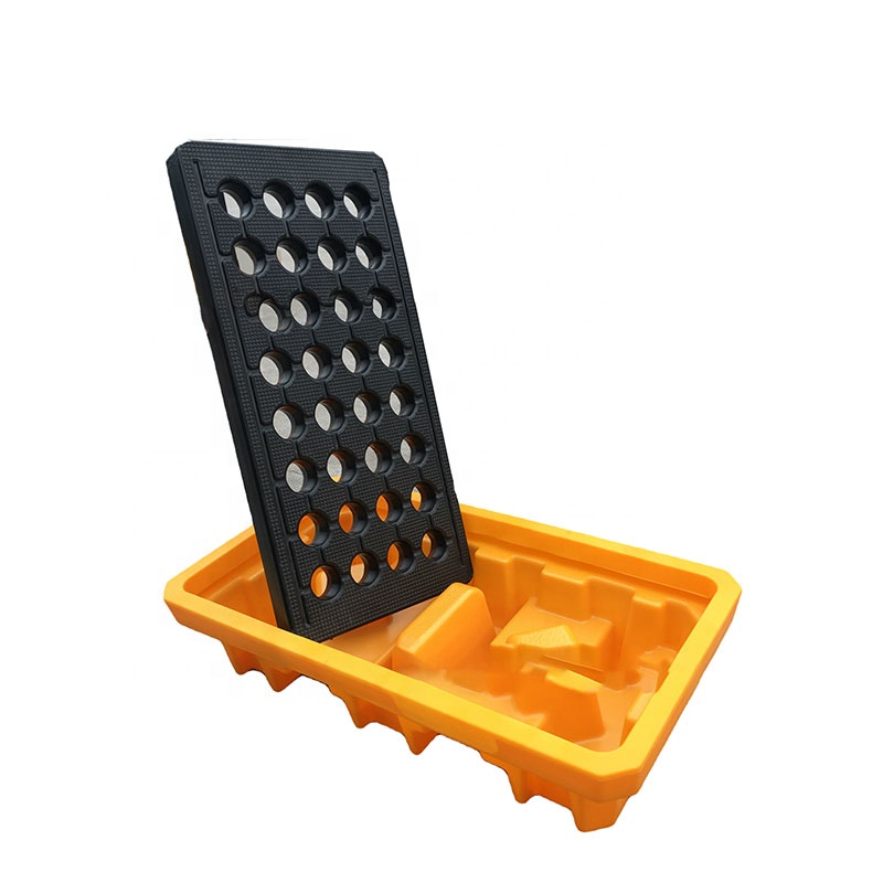 Съемный полиэтиленовый HDPE 4 барабана пластиковый ящик для сдерживания пролива