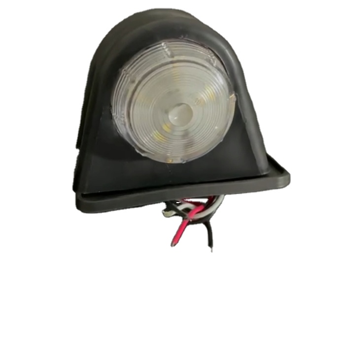 12V/24V с двойными бортами два уход за кожей лица стояночные огни красный + белый индикаторная лампа для грузовика прицепа автобуса
