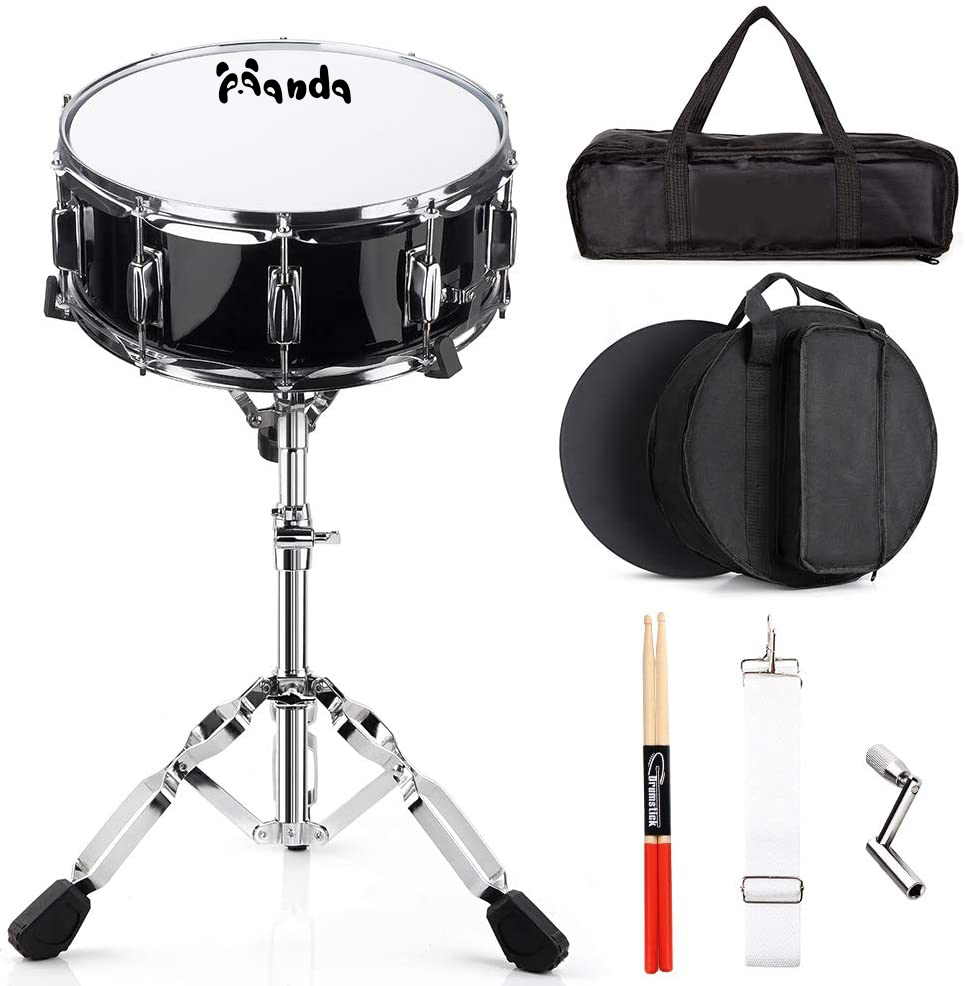 Percussion Musical instrument 14 inch snare drum with stand for wholesale only