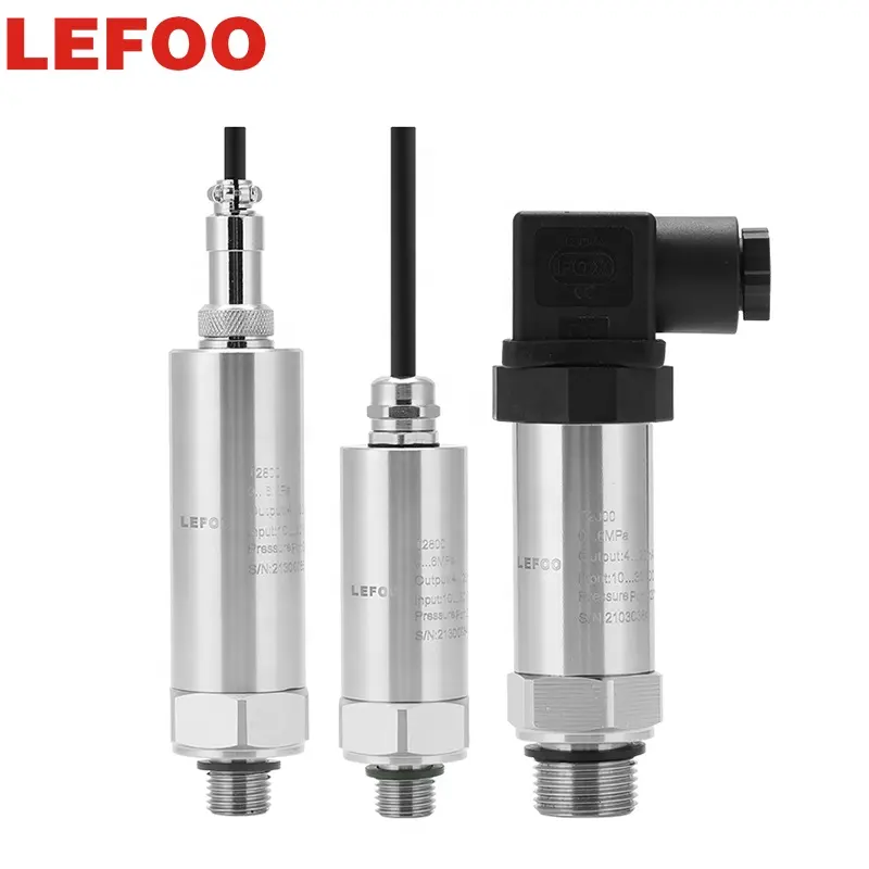 LEFOO diffusion silicon core pressure transmitter high overload pressure transducer corrosion resistance pressure sensor