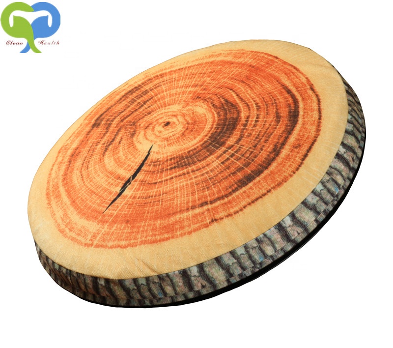 tree ring 3D foam seat cushion chair seat cushion swivel seat cushion 360 rotating deluxe swivel
