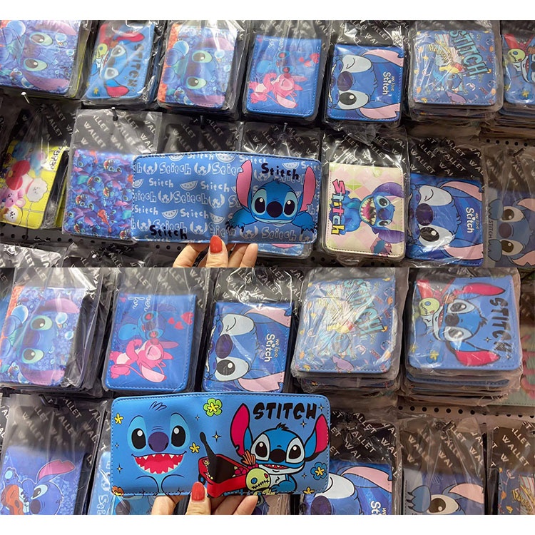 Новый модный кошелек Lilo & Stitch кошелек из японского Аниме Коллекция лезвий кошелек
