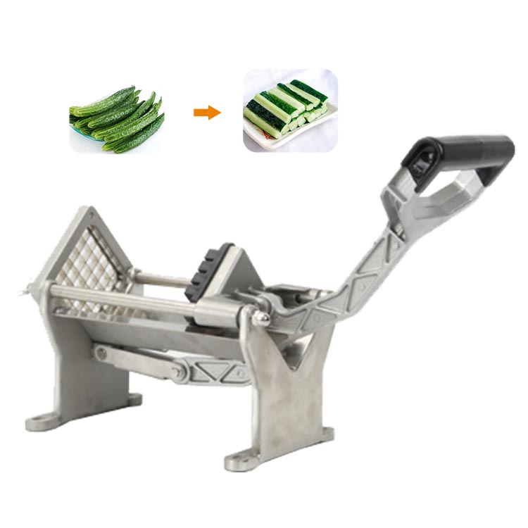 Home use manual stainless steel french fry cutter machine
