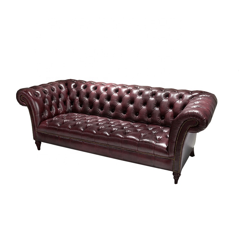 Living Room Set Furniture Sectional Sofa Set 21XYSC027 American Style Leather Sofas