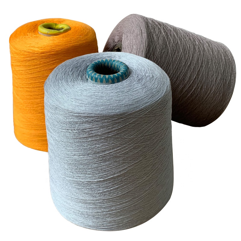 100% Viscose Yarn for Knitting 28S/1 Colored Ice Silk Dyed Yarn