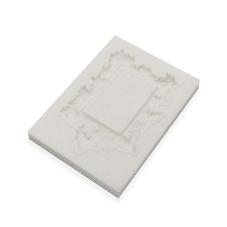 High Quality Customized Food Grade 3d Silicone Soap Mould Jewel Frame