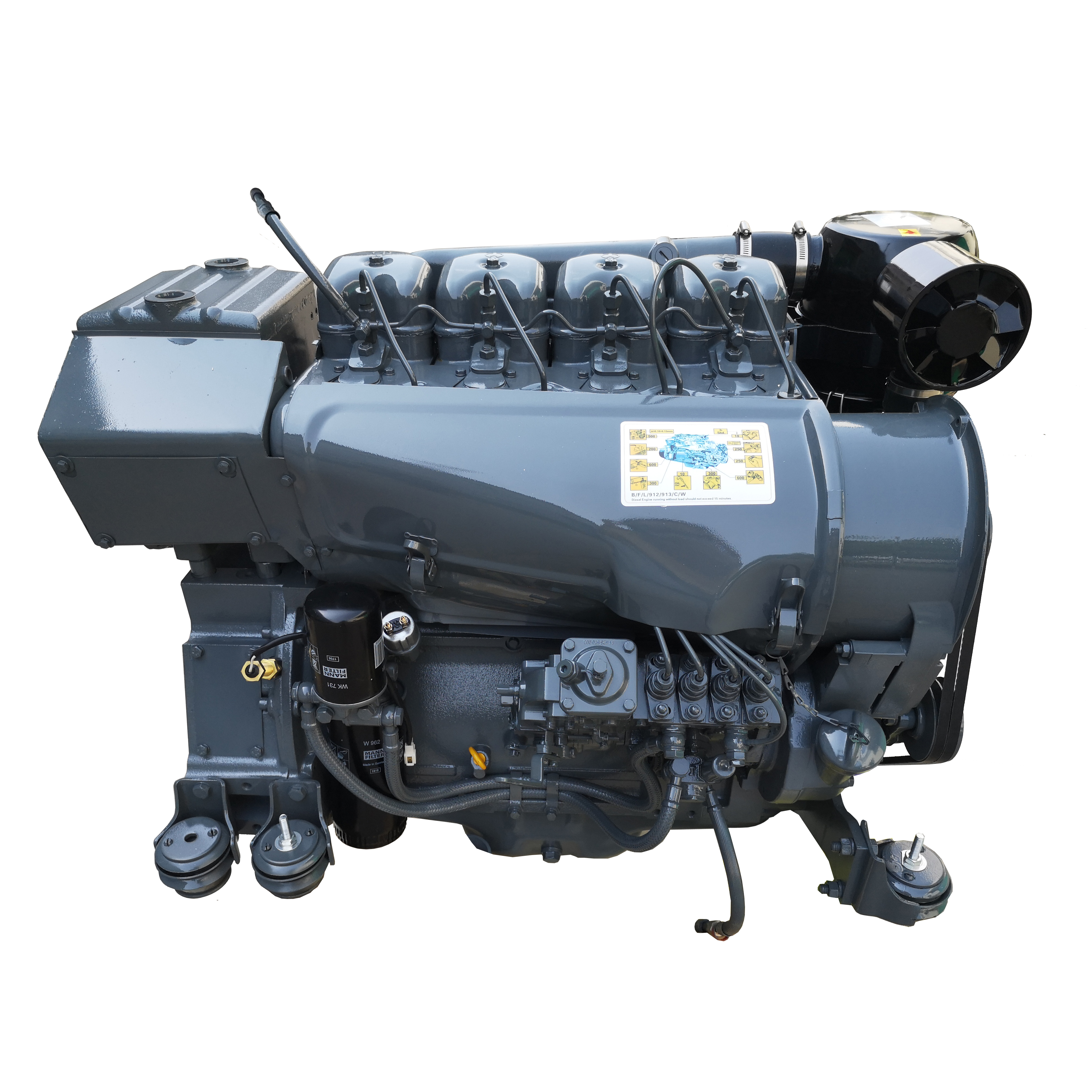 Новый двигатель deutz 914 с воздушным охлаждением