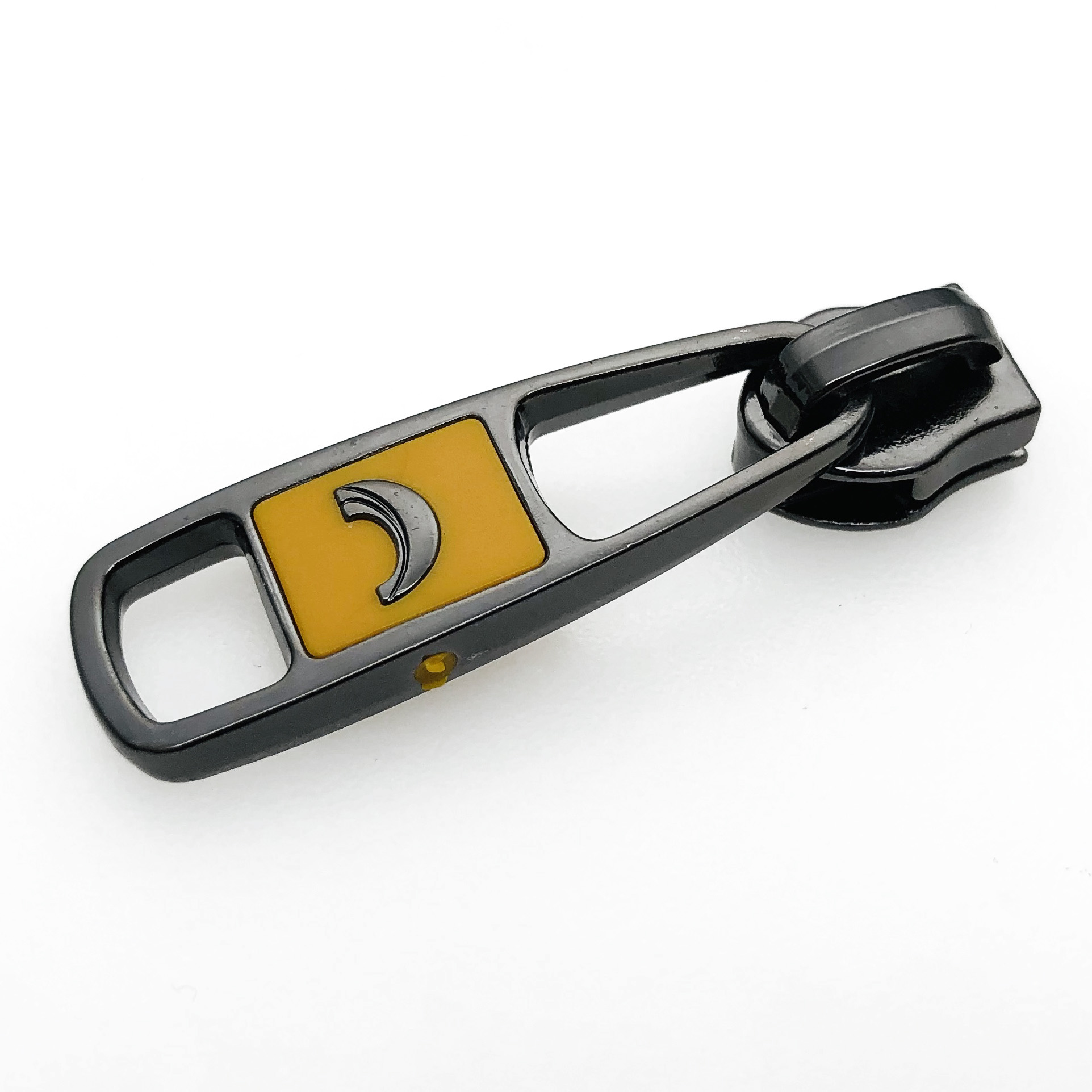 Custom Logo Design PVC Silicone Zipper Puller 3D Embossed Rubber Zipper Slider Head For Clothing Handbag Factory Wholesale