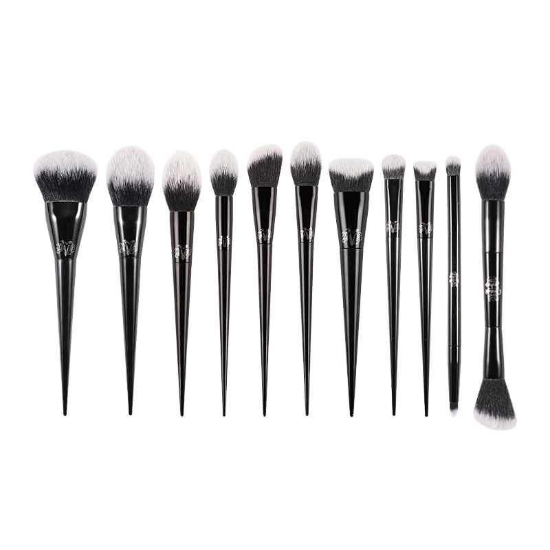 KVD Vegan Starter Makeup Brushes Soft Synthetic Hair Face Foundation Powder Highlight Blush Contour Concealer Cosmetic Brushes