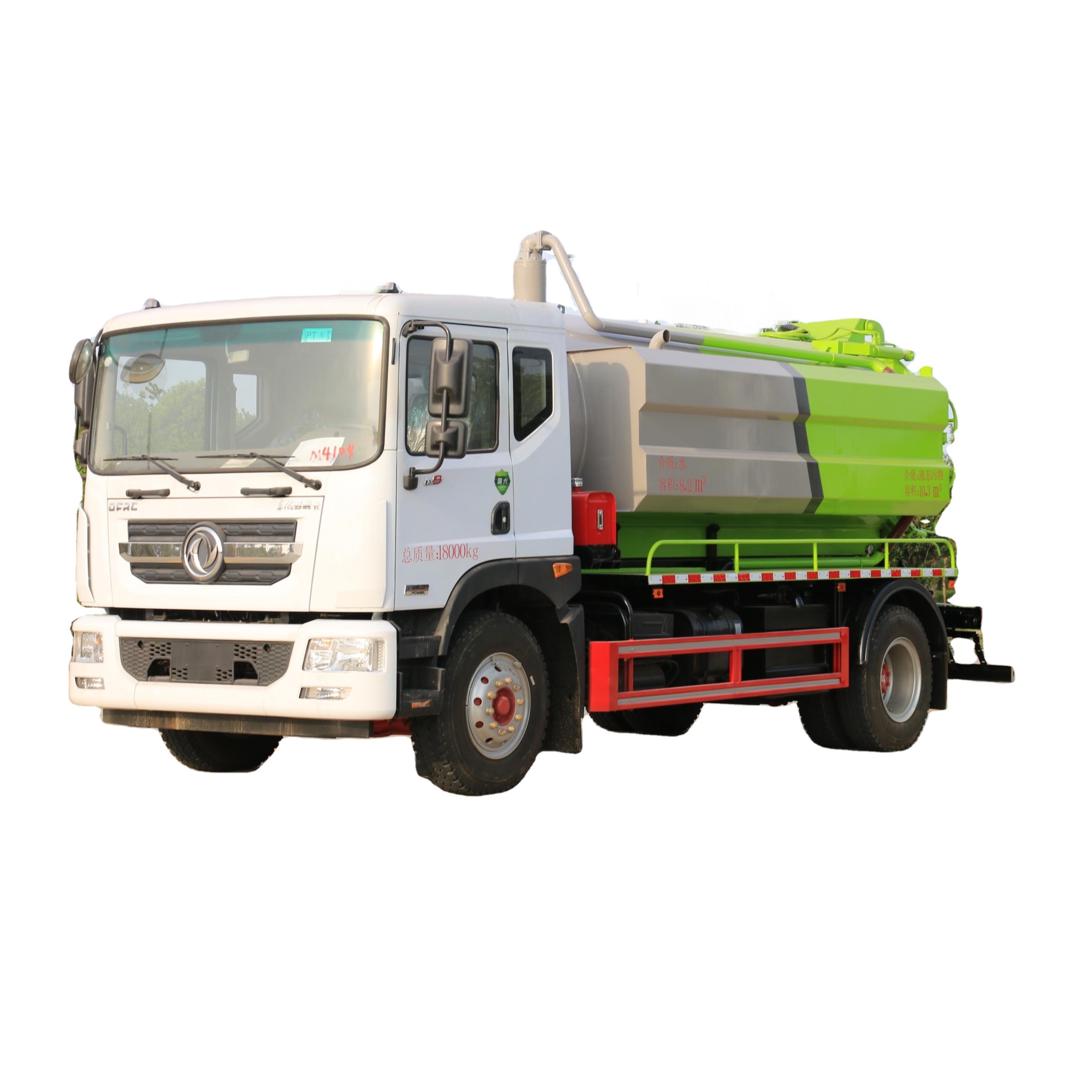 China Famous Brand Swage Suction Tanker Truck Septic Tank Sewage Vacuum Suction Truck For Sale
