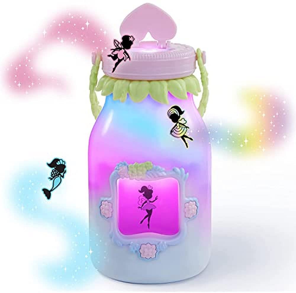 WowWee Got2Glow Сказочный искатель, электронная сказочная банка, виртуальная сказочная Фея получилась светящейся (синий) электронный питомец