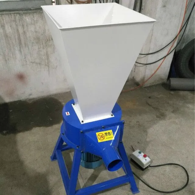 100kg/h Industrial automatic foam breaking granulator/small waste sponge grinder/latex rubber foam high speed pulverizer machine