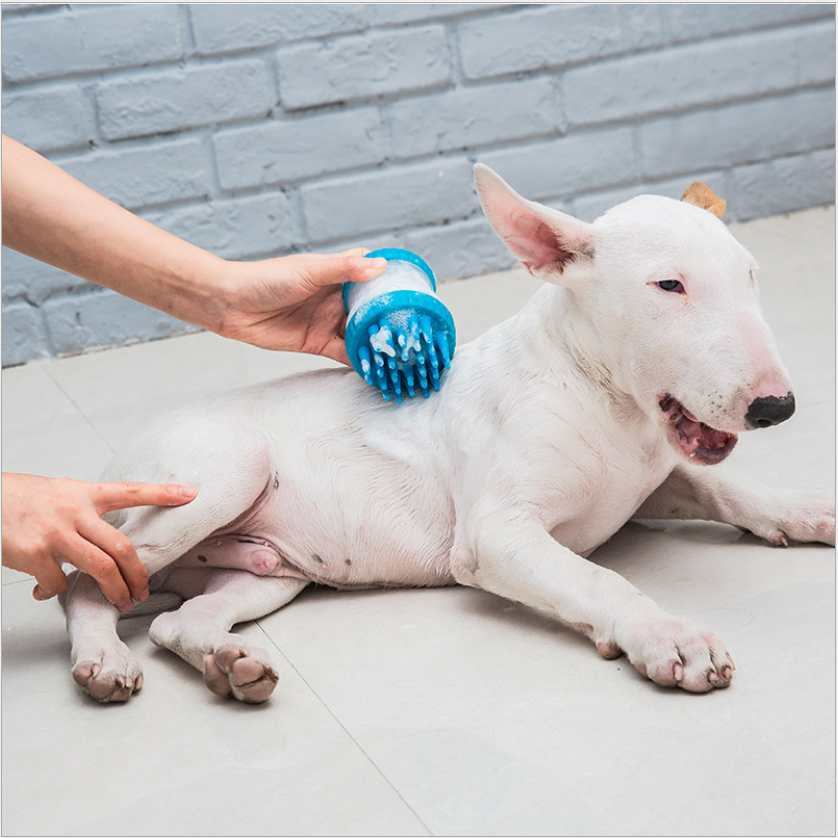Экологически чистый силикагель и PP pet dogs чистящий инструмент для купания