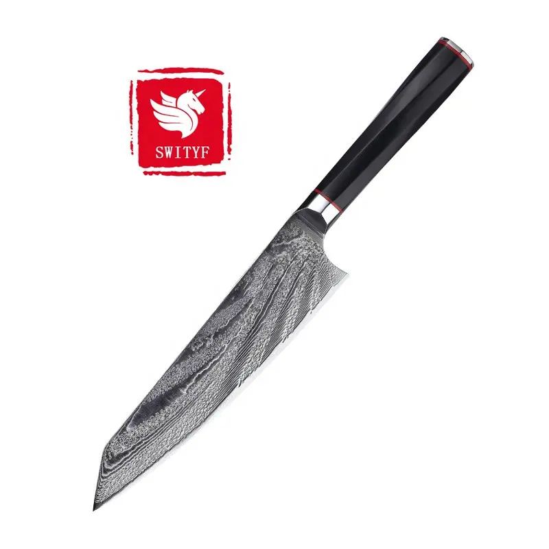 8 Inch Japanese AUS-10 Steel 73 Layers Kitchen Knife Damascus Chef Knife