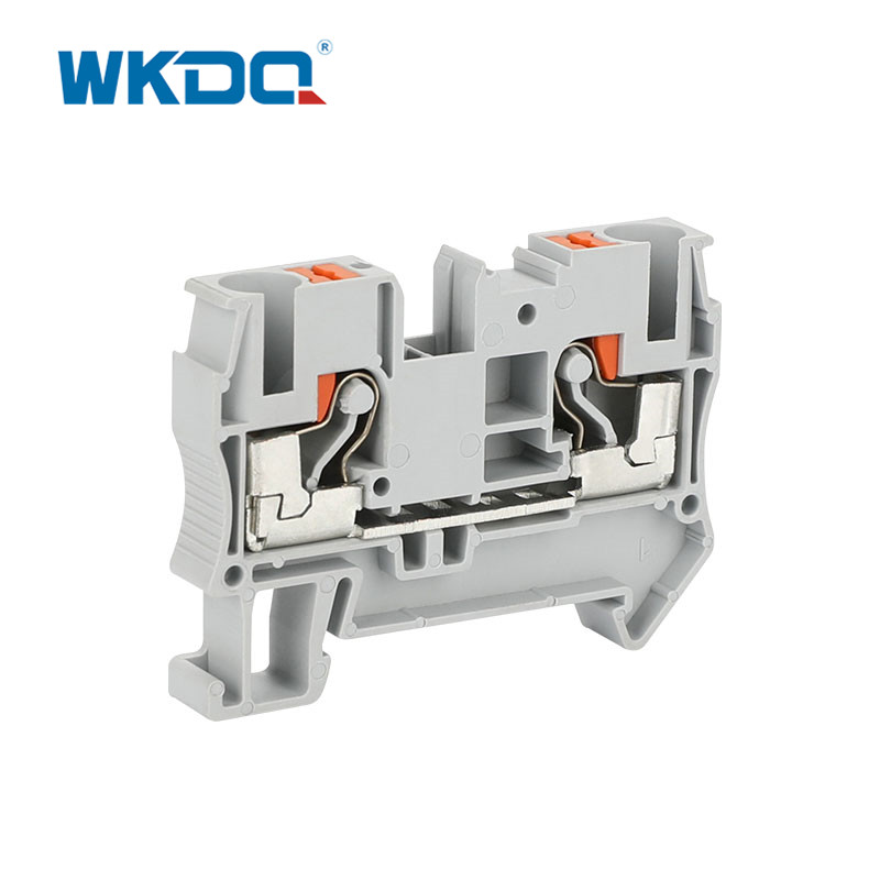 JPT 6 50 шт. пружинная клетка Phoenix PT DIN rail промышленные клеммные колодки