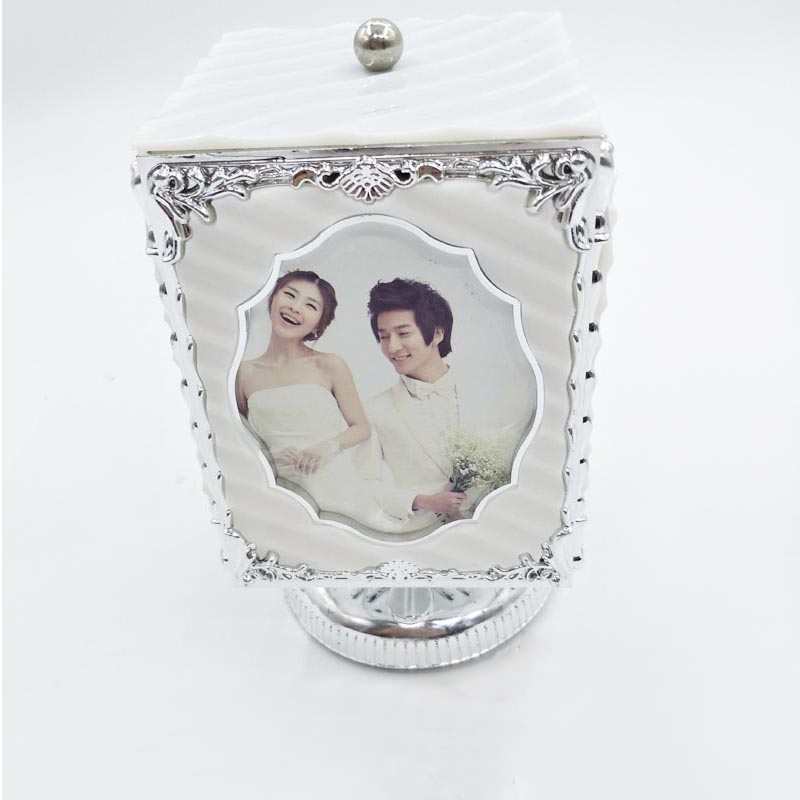 New Arrival Customize Funny Sublimation Blank Music Box Custom Rotating Music Box Gifts