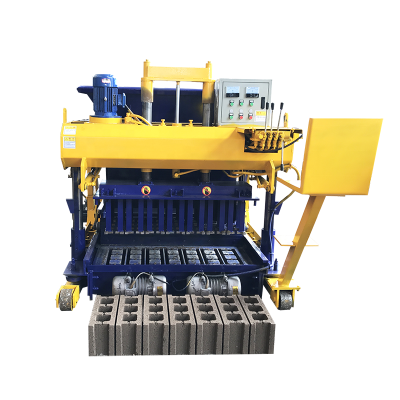 automatic moving hollow brick block making machine sale in oman
