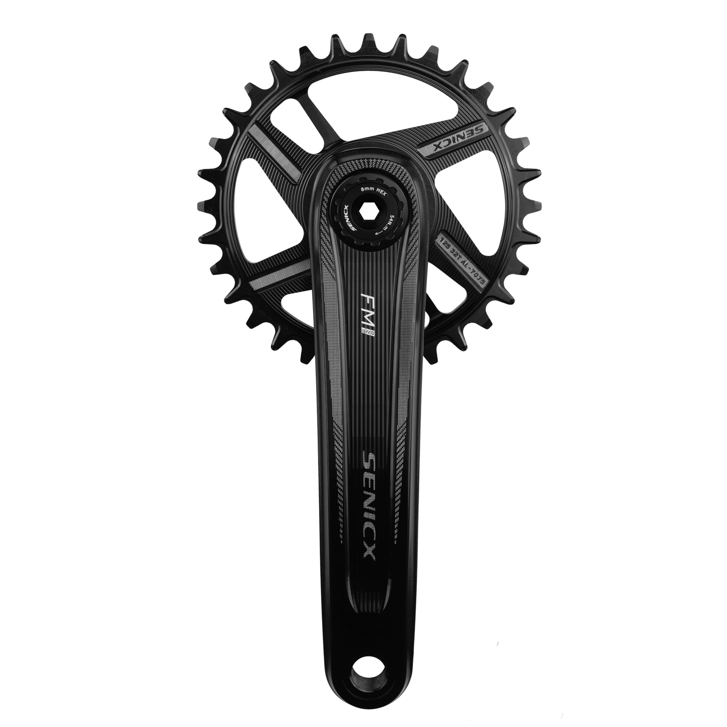 Senicx MTB диаметра окружности болтов (FC-FM1-A1 165/170/175 мм/30/32/34/36/38T прямое Крепление 11S/12S горный велосипед Boost фрезерный станок с ЧПУ с кареткой