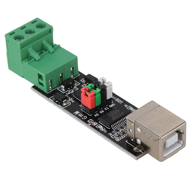 Последовательный преобразователь USB 2,0 в TTL RS485, адаптер FTDI модуль FT232RL SN75176, двойная функция для защиты