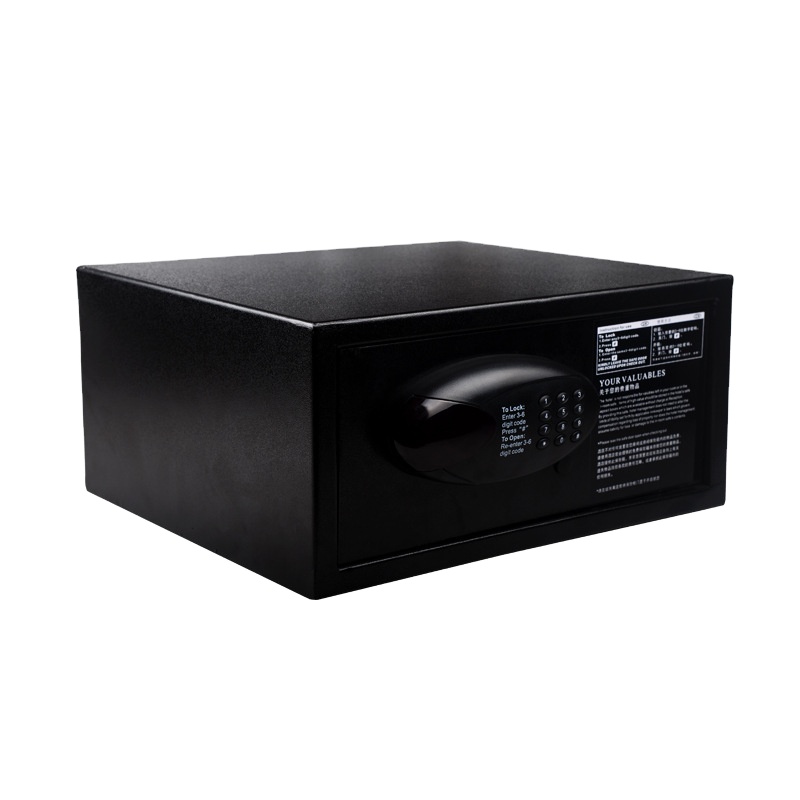 Hotel room safe deposit box office wall small mini bedside cabinet steel safe deposit box