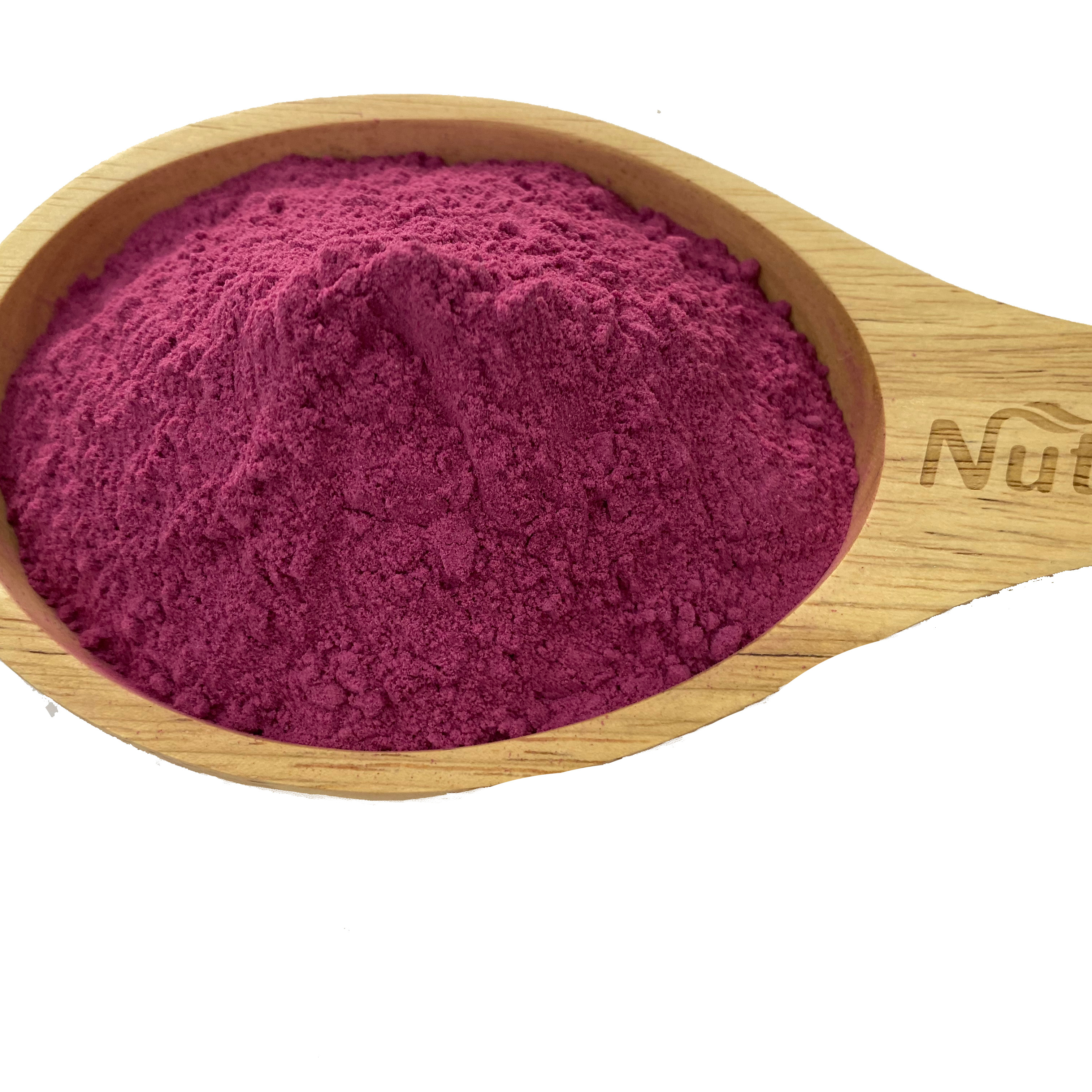 100% Natural Water Soluble Organic Fresh Dried Red Pink Pitaya fruit extract red dragon fruit powder for Yoghurt
