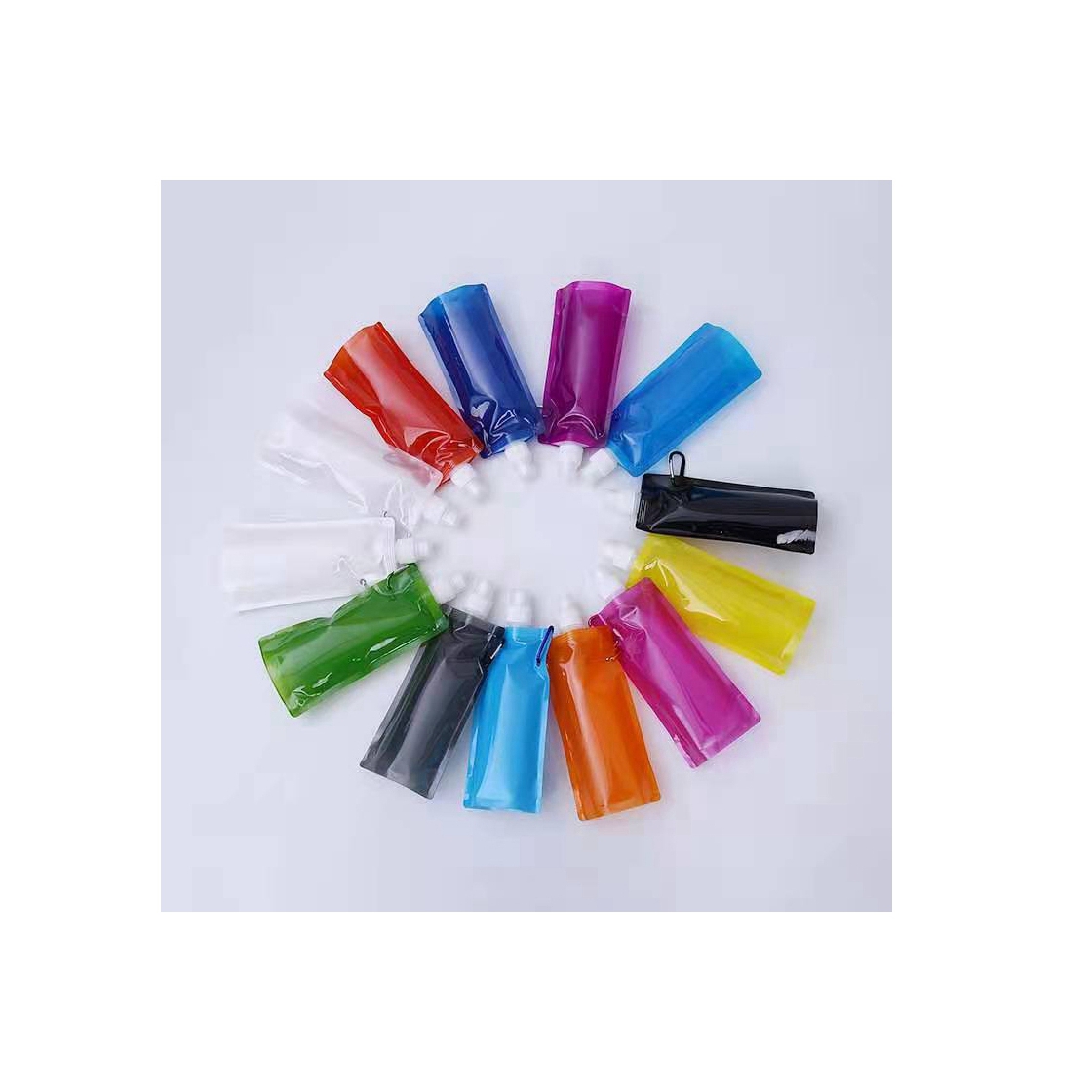 Color Customization Folding Drinking Plastic Packaging Storage Water Bag