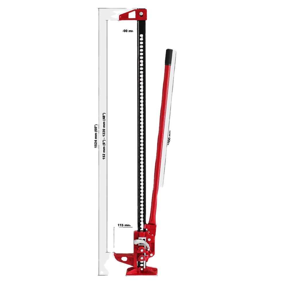 ENJOIN Горячая продажа 48 "Hi-Lift фермерский домкрат черный литой и стальной домкрат